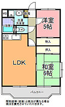 ファミール笠原 301 ｜ 茨城県水戸市笠原町1361-7（賃貸マンション2LDK・3階・56.43㎡） その2