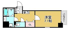 フジテラス南森町  ｜ 大阪府大阪市北区天満2丁目（賃貸マンション1K・4階・27.22㎡） その2