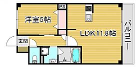 コウジィコート御幣島駅前  ｜ 大阪府大阪市西淀川区千舟1丁目2-4（賃貸マンション1LDK・4階・40.26㎡） その2