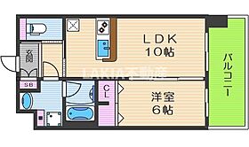 ディームス福島  ｜ 大阪府大阪市福島区鷺洲5丁目1-2（賃貸マンション1LDK・10階・40.02㎡） その2