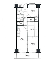 大拓ハイツ3  ｜ 大阪府大阪市福島区吉野3丁目2-43（賃貸マンション3LDK・2階・55.03㎡） その2