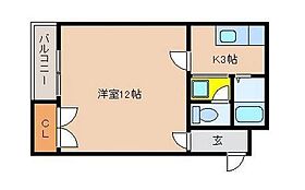 サンジェルマンII 303 ｜ 宮崎県宮崎市新城町（賃貸マンション1K・3階・30.78㎡） その2