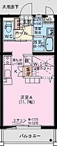 シャトレ末広 402 ｜ 宮崎県宮崎市末広1丁目（賃貸アパート1R・4階・31.21㎡） その2