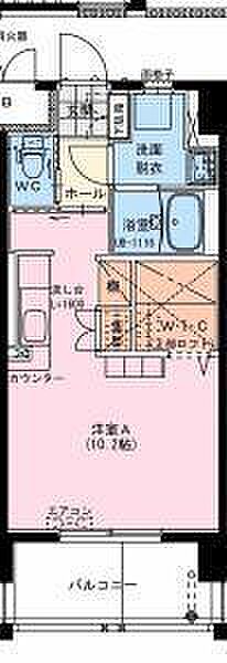 チェチーリア 502｜宮崎県宮崎市別府町(賃貸マンション1R・5階・31.20㎡)の写真 その2