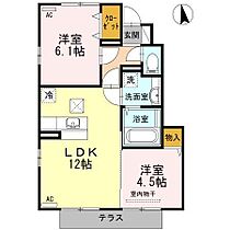 セゾン静 106 ｜ 宮崎県宮崎市大字本郷北方（賃貸アパート2LDK・1階・51.57㎡） その2