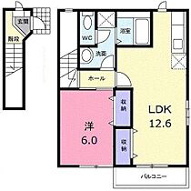 プラネッツあおき1 201 ｜ 宮崎県宮崎市吉村町（賃貸アパート1LDK・2階・51.47㎡） その2