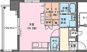 Riviere　Champ　宮田町 1001 ｜ 宮崎県宮崎市宮田町（賃貸アパート1R・10階・31.20㎡） その2