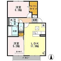 アムール新城A 102 ｜ 宮崎県宮崎市新城町（賃貸アパート2LDK・1階・53.59㎡） その2