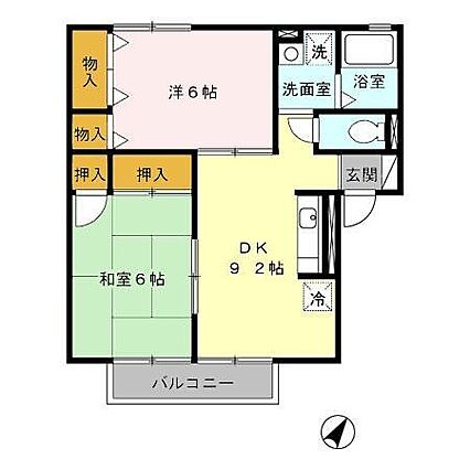 セジュールTOJIKI_間取り_0