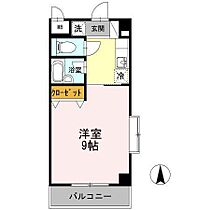 アルカコンネ大工 305 ｜ 宮崎県宮崎市大工3丁目（賃貸マンション1K・3階・24.86㎡） その2