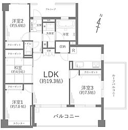 間取図画像 4LDK