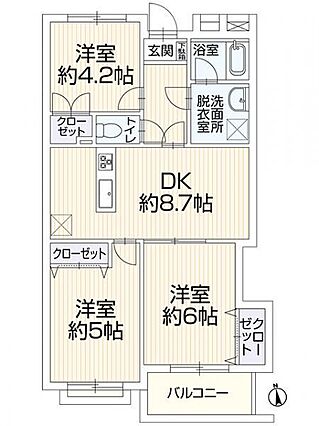 【間取り】61...