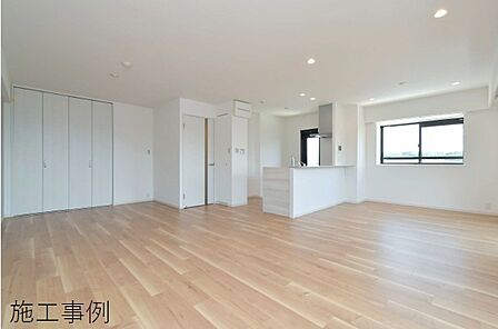 【リビング施工例】