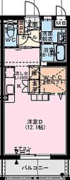 (仮称)都城天神町YマンションII ワンルームの間取図画像