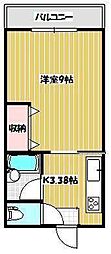 間取図画像 1K