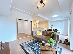 サーパス滑石 3LDKのリビング/ダイニング