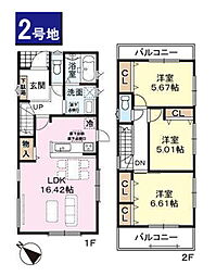 神戸市西区第26狩場台1丁目　2号地　新築戸建て