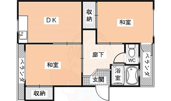 西川マンション_間取り_0