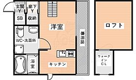 奈良県奈良市三松１丁目（賃貸アパート1R・2階・22.84㎡） その2