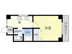 奈良県奈良市西大寺芝町１丁目（賃貸マンション1K・2階・24.70㎡） その2