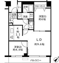 ルシマン月島 910 ｜ 東京都中央区月島1丁目15-3（賃貸マンション2LDK・9階・54.31㎡） その2