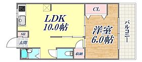 ヴィラ本山  ｜ 兵庫県神戸市東灘区本山中町1丁目（賃貸マンション1LDK・4階・41.65㎡） その2