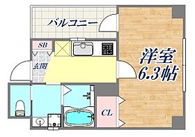 リーフビル坂口  ｜ 兵庫県神戸市中央区坂口通7丁目（賃貸マンション1K・4階・20.54㎡） その2