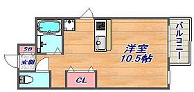 プチットフォーレ  ｜ 兵庫県神戸市東灘区森北町3丁目（賃貸マンション1R・1階・27.54㎡） その2