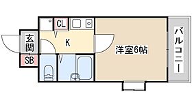 リーガル新神戸  ｜ 兵庫県神戸市中央区二宮町4丁目（賃貸マンション1K・6階・19.57㎡） その2