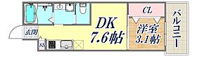 ワコーレヴィータ川西通  ｜ 兵庫県神戸市長田区川西通5丁目（賃貸マンション1DK・3階・25.50㎡） その2