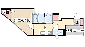 ビアンカ元町  ｜ 兵庫県神戸市中央区元町通1丁目（賃貸マンション1K・2階・23.17㎡） その2