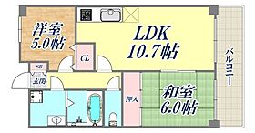 トピア鷹取  ｜ 兵庫県神戸市長田区長楽町3丁目（賃貸マンション2LDK・2階・50.20㎡） その2