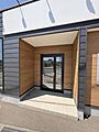 南向きの玄関で...