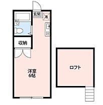 スカイフィールド  ｜ 東京都日野市石田1丁目（賃貸アパート1R・2階・17.01㎡） その2