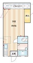 ハーブ・ケビン  ｜ 東京都小金井市貫井北町2丁目（賃貸マンション1R・2階・21.00㎡） その2