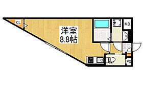 グランツ立川  ｜ 東京都立川市曙町2丁目（賃貸マンション1R・1階・25.02㎡） その2