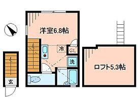 バーミープレイス国立  ｜ 東京都国分寺市富士本1丁目（賃貸アパート1R・2階・19.33㎡） その2