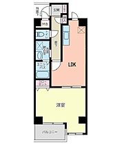 クラルテ立川  ｜ 東京都立川市富士見町2丁目（賃貸マンション1LDK・2階・52.28㎡） その2