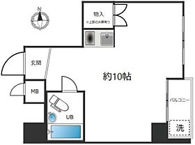 メゾン第四立川  ｜ 東京都立川市羽衣町1丁目（賃貸マンション1R・5階・22.76㎡） その2