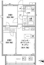 東京都大田区石川町2丁目（賃貸マンション2LDK・4階・55.66㎡） その2