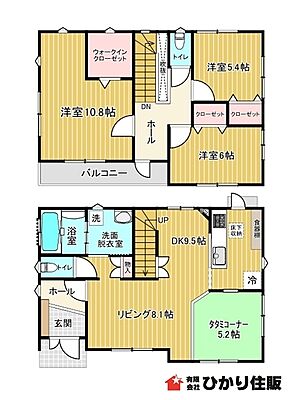 間取り 鹿嶋市平井　中古戸建