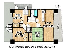 間取図画像 3LDK