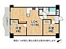間取り：収納が充実した広々3LDKです。日当たり、通風良好です。