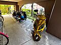 ▼バイク置場　...