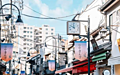 谷中銀座まで徒...