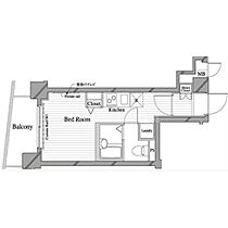 東京都品川区小山台1丁目（賃貸マンション1R・6階・19.99㎡） その2