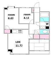 東京都大田区新蒲田3丁目6-16（賃貸マンション3LDK・4階・64.00㎡） その2