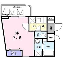 東京都大田区矢口1丁目8-11（賃貸マンション1K・3階・25.37㎡） その2