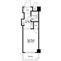 東京都大田区北嶺町34-10（賃貸マンション1R・5階・16.31㎡） その2