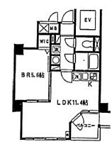 東京都品川区東五反田3丁目16-40（賃貸マンション1LDK・3階・38.16㎡） その2